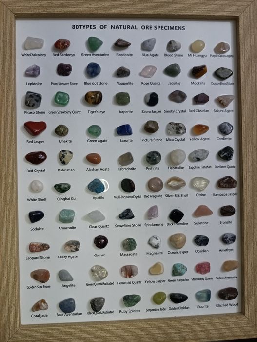 Пано с 80 натурални камъни - 42 лв