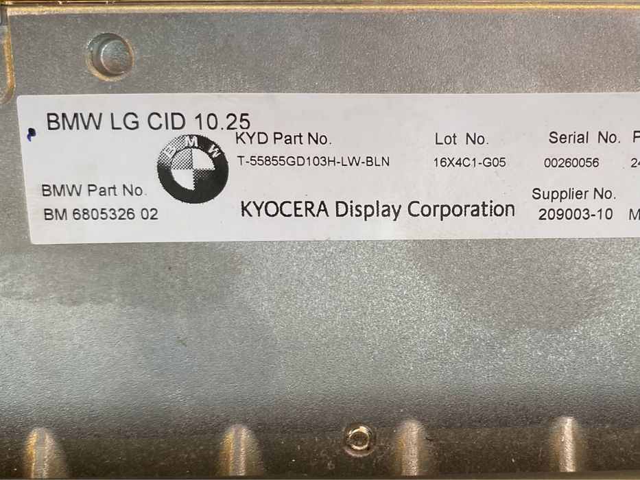 Navigatie BMW Seria 7 G11 G12 : Display / Unitate / Joystick