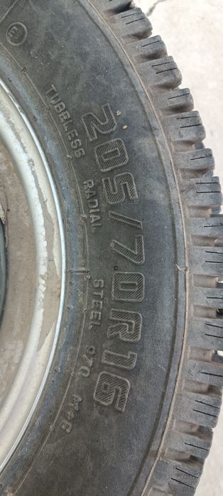 Шины с дисками Nortec 205/70R16 на Ниву