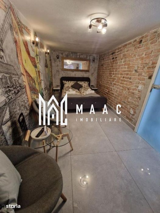 Garsonieră decomandată | Ultracentral Sibiu | 21 mp, finisată modern — fotografia 1