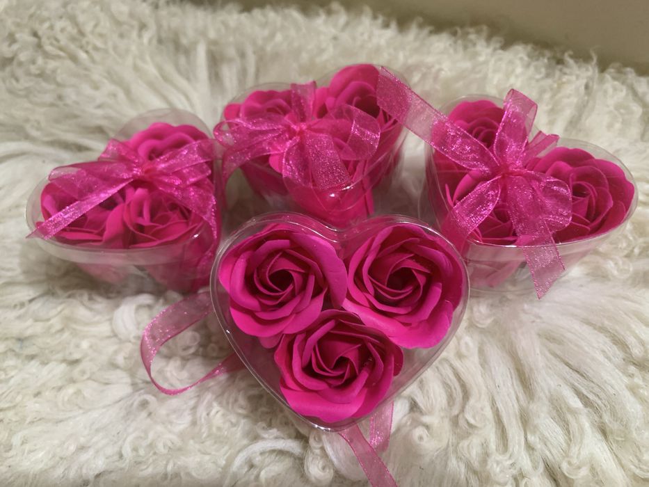 Aranjamente din flori de sapun