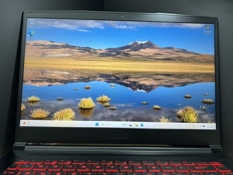 Laptop Gaming MSI 512Gb 16Gb Ram I7-12650H Nvidia RTX 3050 8Gb VRAM Se
