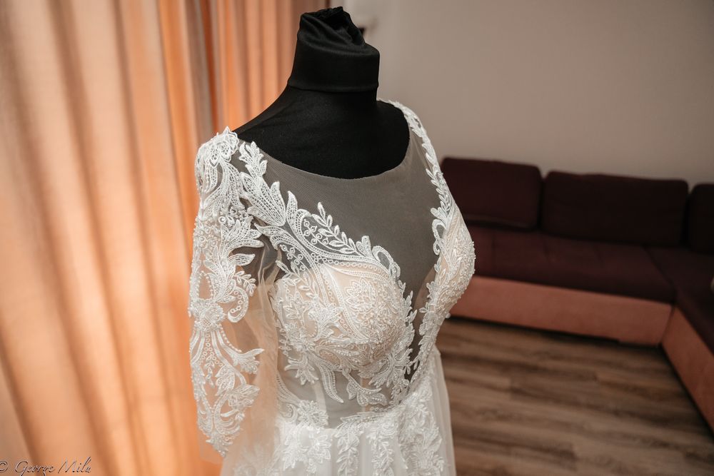 Rochie mireasa A-line printesa