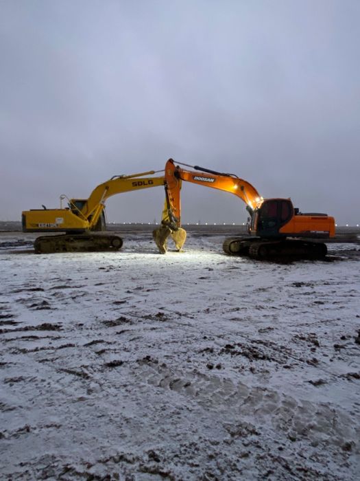 Услуги гусеничного экскаватора