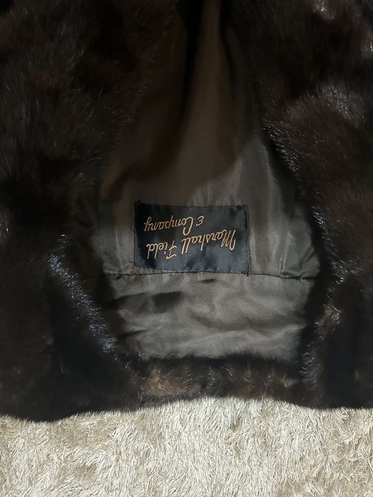 Палто естествен косъм