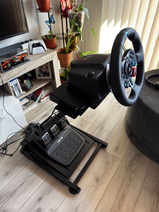 Волан Logitech G29 и Marvo Racer GT300 Стойка за волан