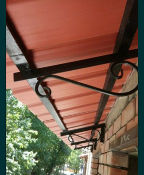 Навеси! Козерки на окна и двери, бельевые ролики. в Ташкенте,