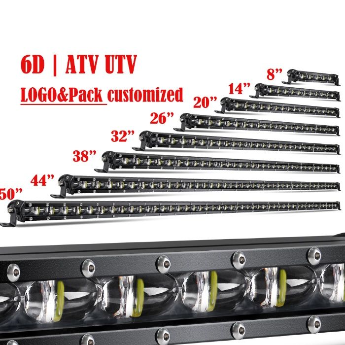 Led bar 6D Super Slim Black Edition CREE Garantie si Factura NOU