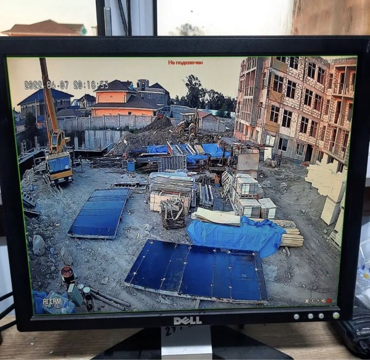 Установка камера видеонаблюдения