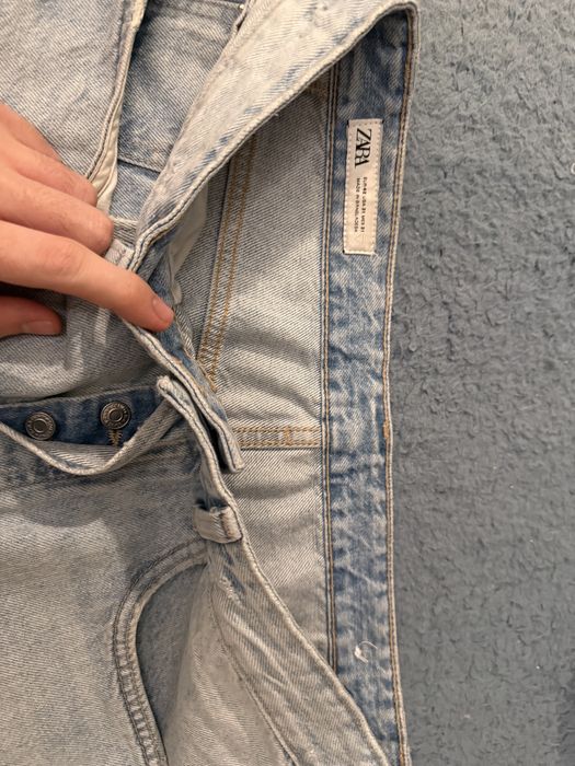 blugi zara straight leg eur40