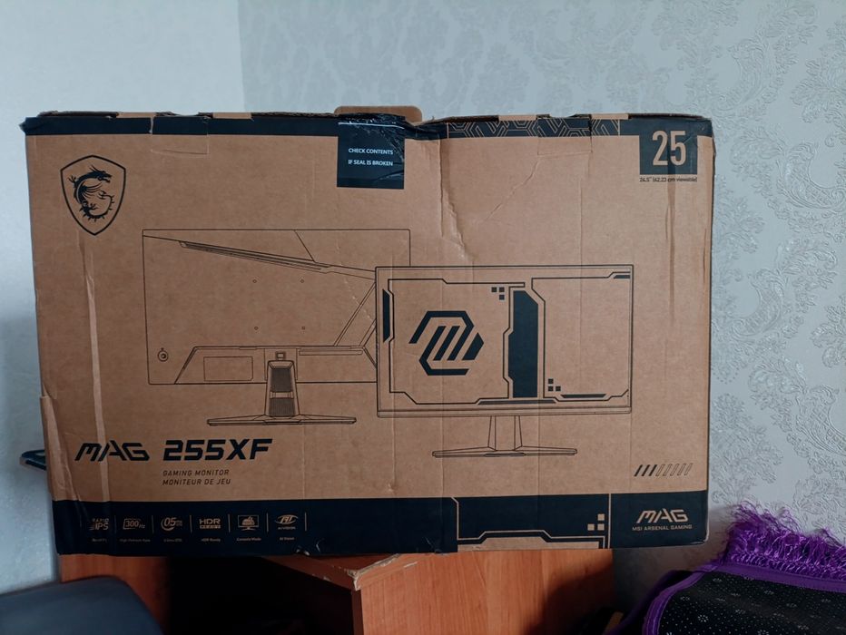 СРОЧНО! MSI MAG 255XF 300Hz 0.5ms — Почти новый, дешево