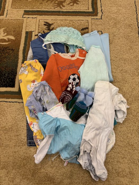 Отдам детские вещи на мальчика