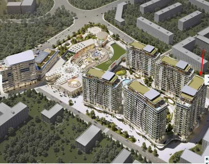 Аренда 2 этаж ЖК Infinity 114 м2 +терраса. Собственник