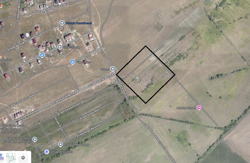 Teren intravilan – 8.350 mp – Cartierul Arhitectilor – PUZ aprobat