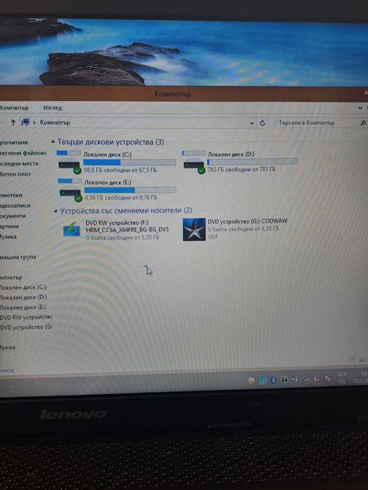 LINOVO G 500 лаптоп