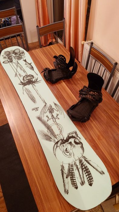 Placa Snowboard Bataleon Airobic 154 cu Legatur Burton Diode M