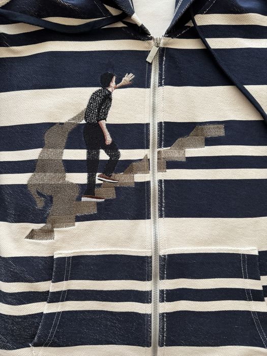 Hanorac Derschutze Bej/Albastru