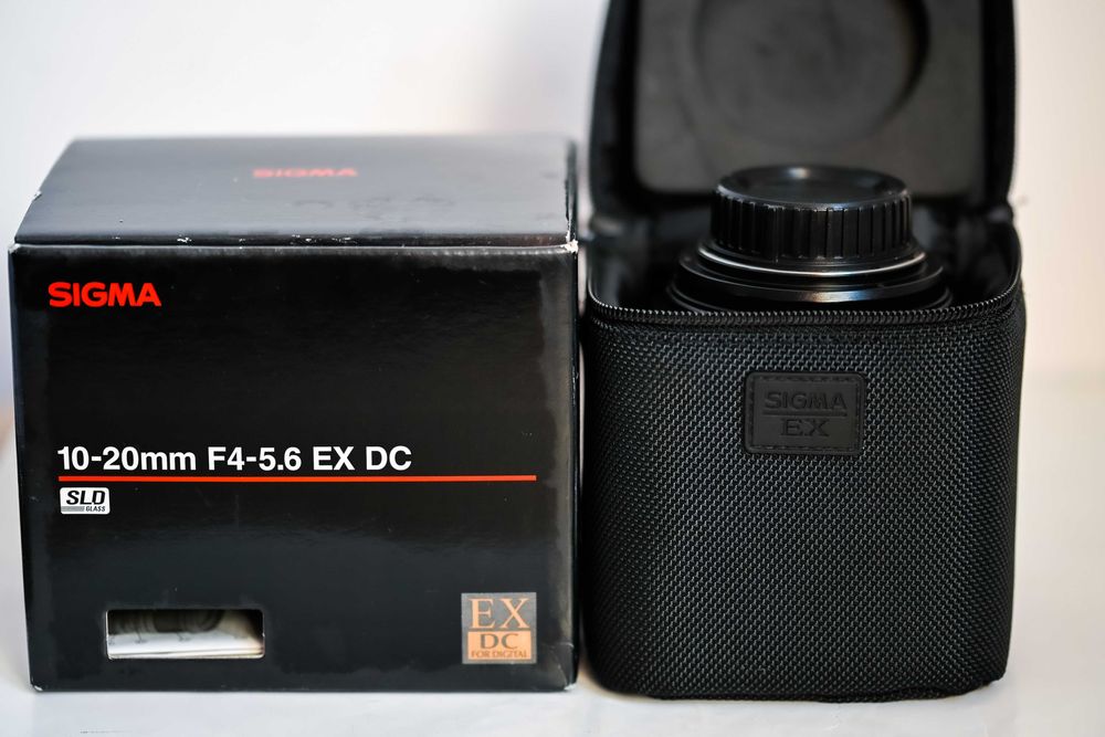 Obiectiv UltraWide Sigma 10-20 mm EX DC HSM - NIKON, FullBox la cutie