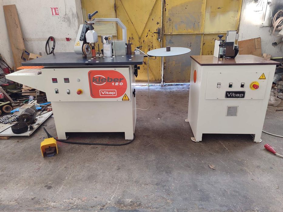 Комплект кантираща машина за праволинейно и криволинейно кантиране,с ц