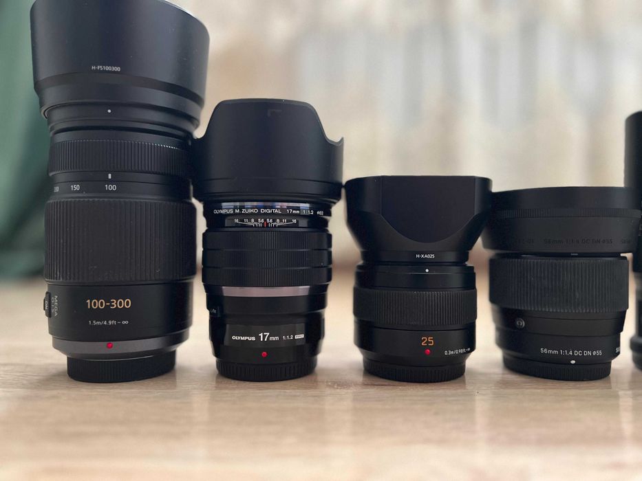 Профессиональный парк камер Lumix G9 + ТОП-оптика