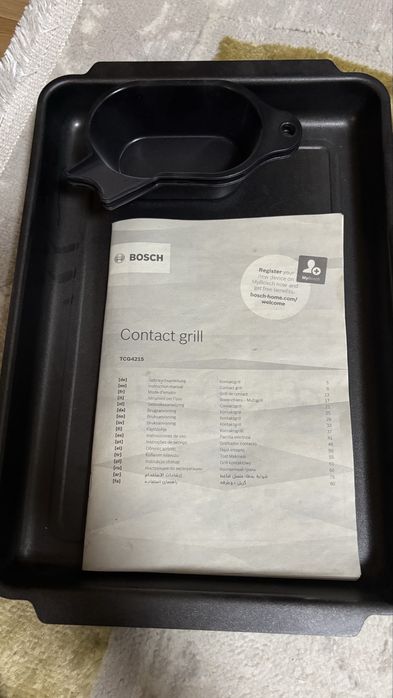Гриль Bosch TCG4215 черный