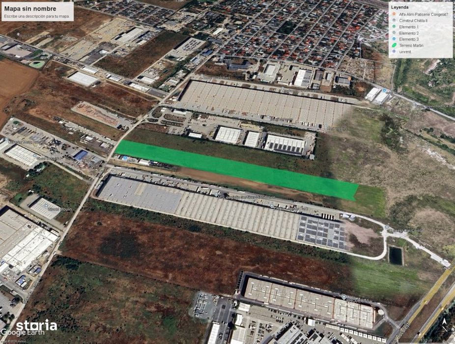 Teren de Vanzare – Destinatie Industriala – Chitila (Rudeni)