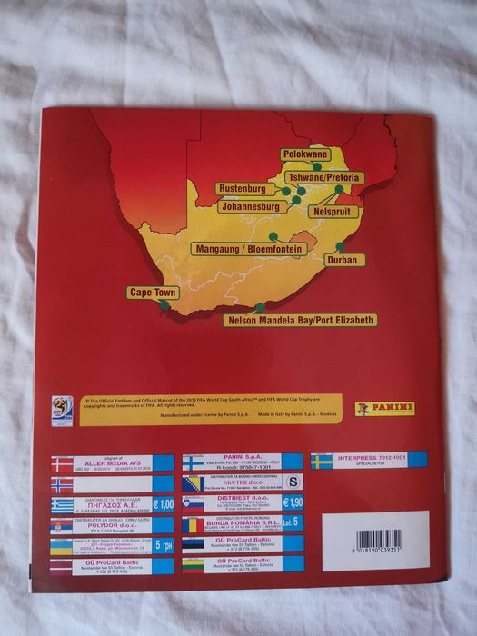 Panini FIFA WORLD CUP 2010 Africa de Sud Set Complet