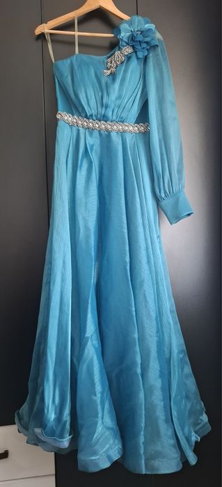 Rochie lungă ocazie (nașă) mărimea 40