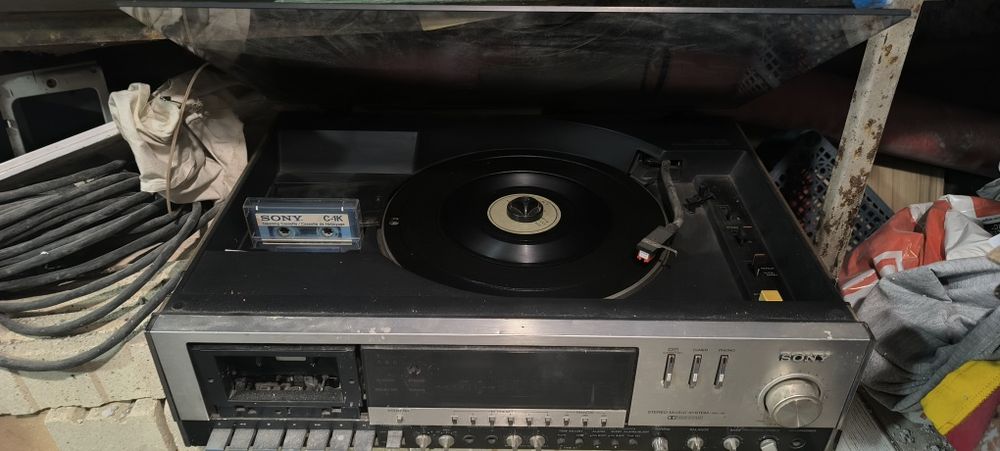 SONY hmk 44 грамофон