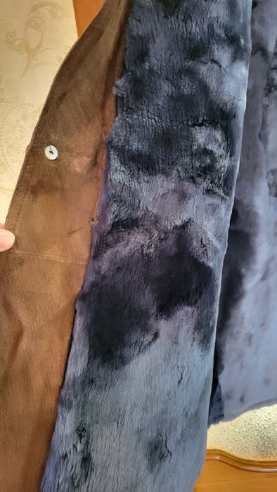 Мужская натуральная дубленка