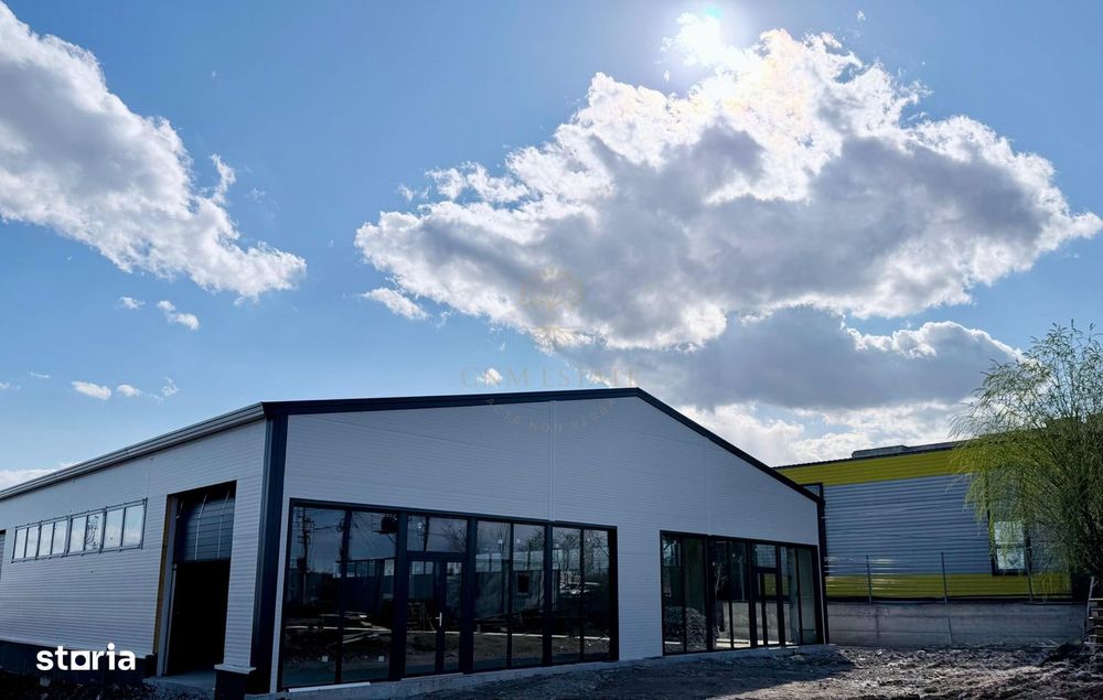 Hala depozitare 150 modulara cu posibilitate de showroom  Drum Intre T