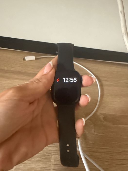Apple Watch S10 GPS 42mm Jet Black Alu Case with Black Sport Band - S/M