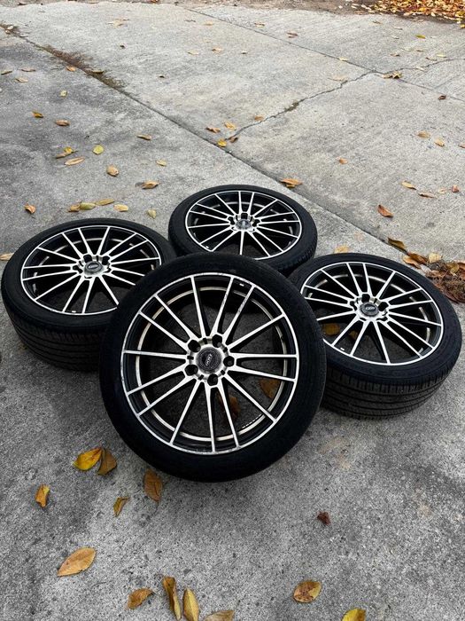 Jante aliaj 5x112 Audi/Mercedes 19' cu anvelope vara ca noi 255/40/19