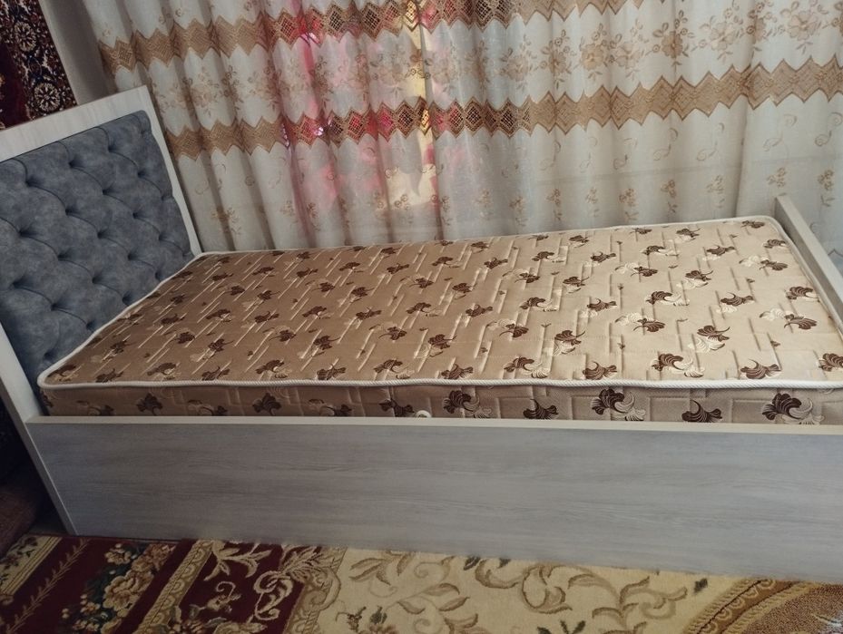 Продается 2 штук кровать с ортопедическим матрасом Новый