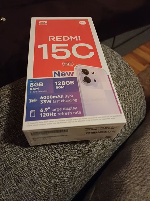 Телефон Redmi 15C 5G/Нов