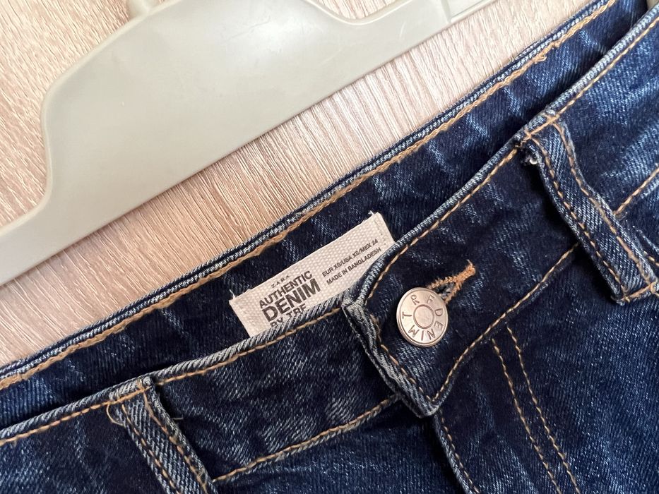 Дънкова Midi пола Zara