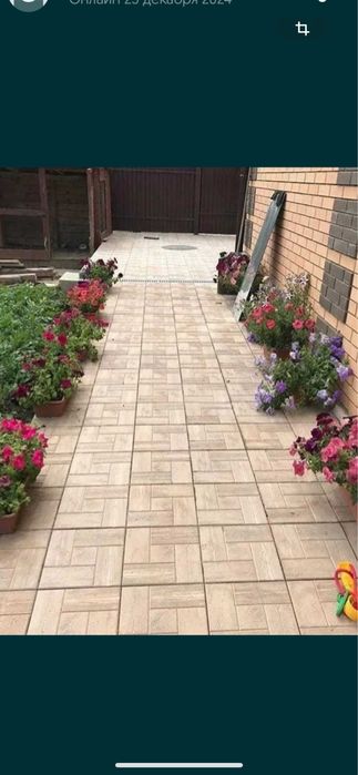 Брусчатка тротуарные плитки -2026