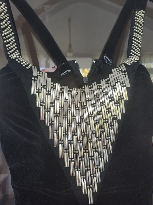 Rochie de catifea Bianca Dragușanu