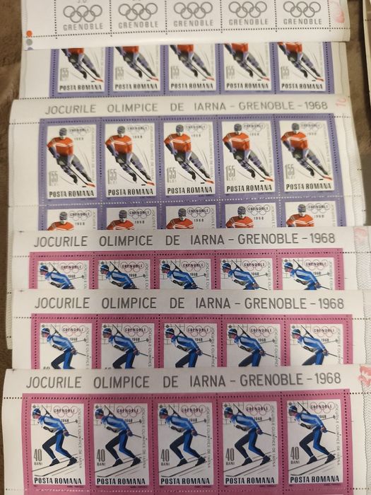 Timbre Jocurile de iarnă Grenoble!