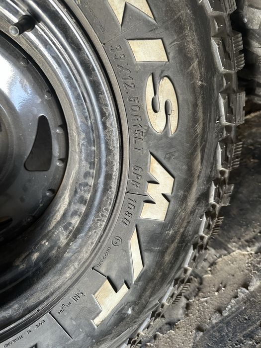 Автошины на дисках шипованные