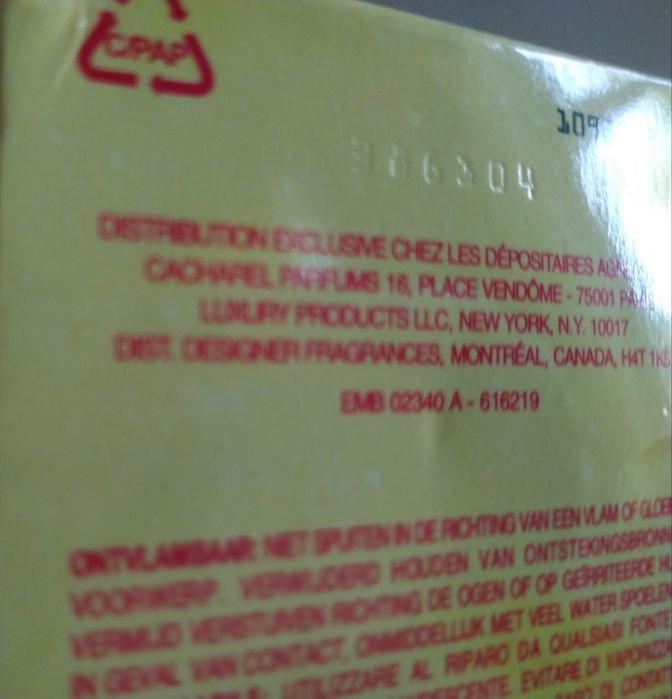 Amor Amor Delight  CACHAREL