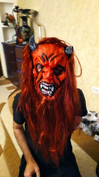 Маска бабадук. Хеллоуин Пластик Резина варианты Китай Новые