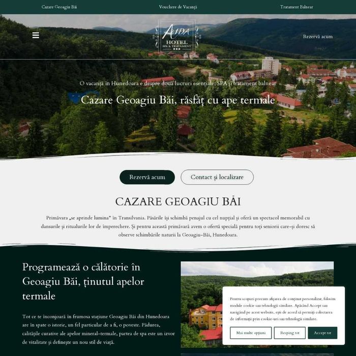 Creare Site & Web Design Hotel/Pensiune + Promovare – Rezervări Directe, Zero Comisioane