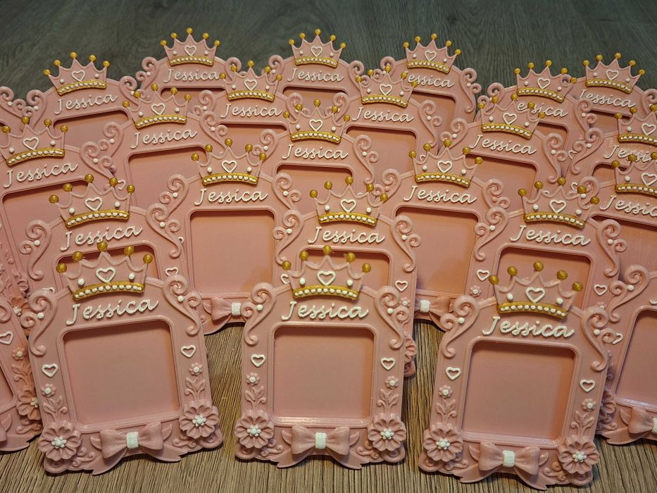Mărturii de botez / Ramă personalizată printată 3D
