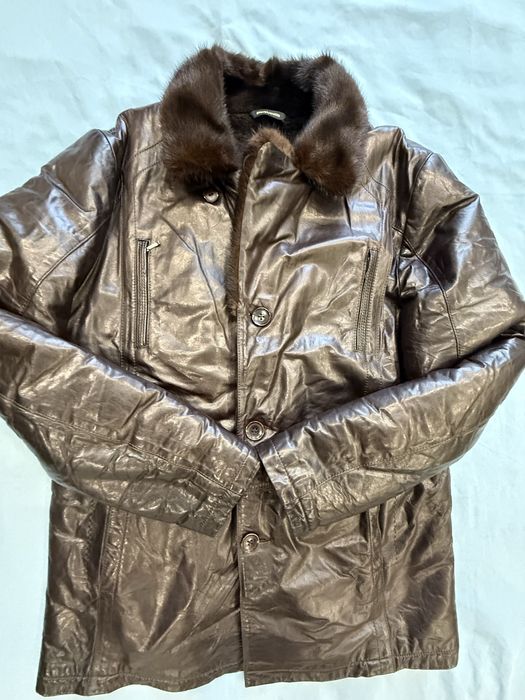 Дубленка натуральная мужская