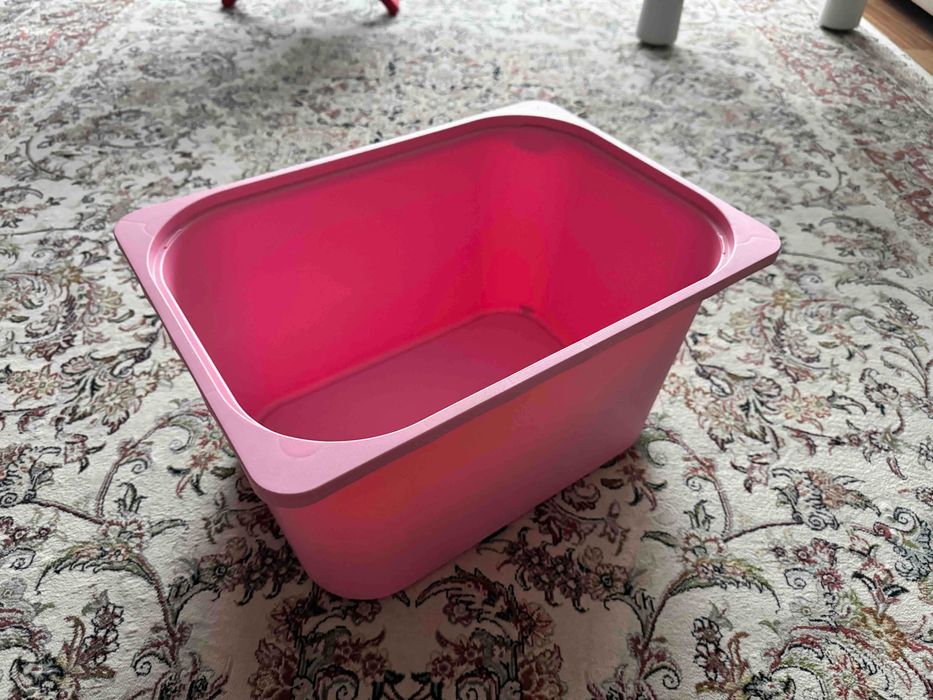 TROFAST Cutie depozitare, roşu, 42x30x23 cm