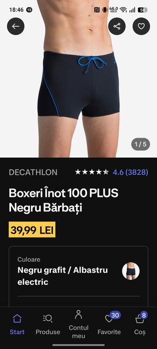 Vând boxeri de inot