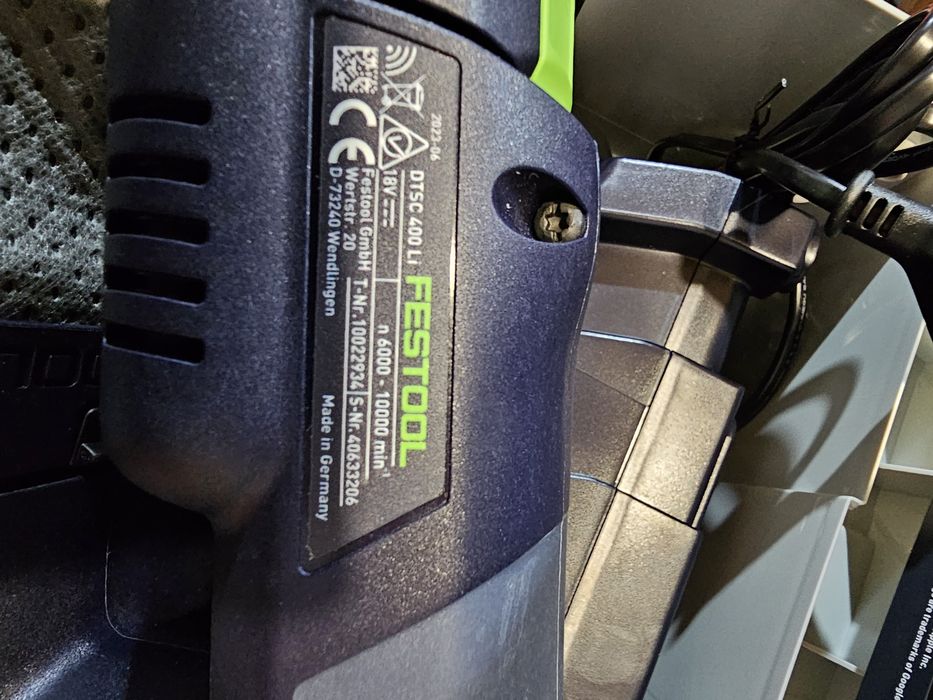 Șlefuitor festool DTSC 400 3,0 l-plus