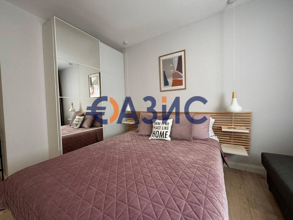 Продава се Едностаен апартамент в с. Равда, Област Бургас - 40 кв.м за 1448 €/кв.м - Снимка #1