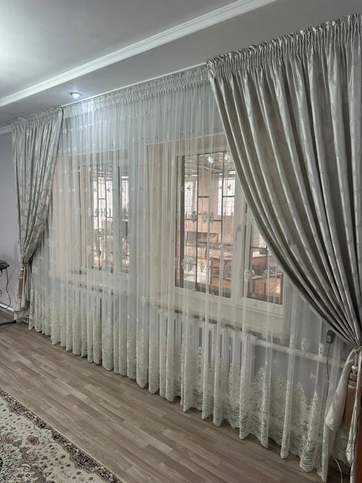 Шторы б/у в отличном состояние